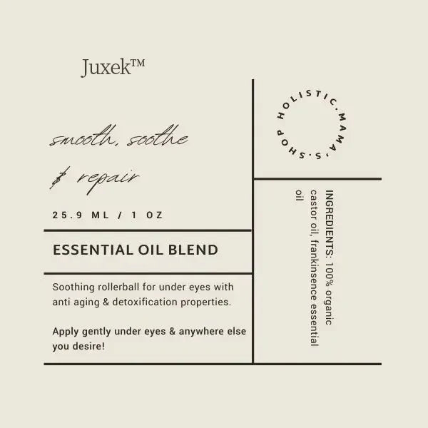 Juxek™ Essential Oil Eye Roller – Natural under-eye fix: puffiness, dark circles, lines