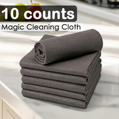 Magic Cleaning Cloth: Reusable, thickened, streak-free—easy shine!