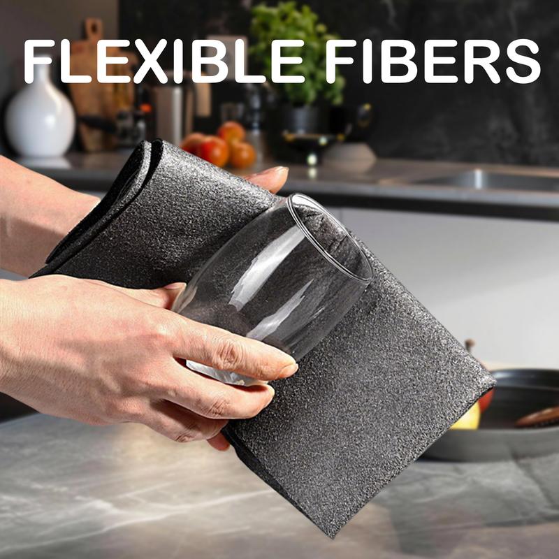 Magic Cleaning Cloth: Reusable, thickened, streak-free—easy shine!