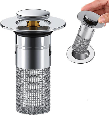 Pop-Up Bathroom Sink Filter