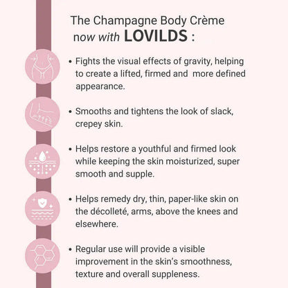 💆‍♀️ Experience Ultimate Luxury - 50% OFF - ✨ Champagne Beaute Lift Firming Body Crème - For Firmer, Smoother, Radiant Skin! 🌟（Buy 3 & Free Shipping）