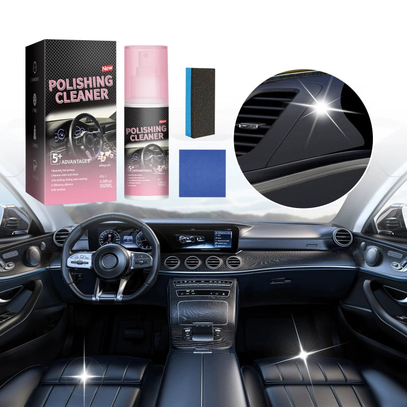 "🚨OFF Car Polishing Cleaner – Interior Like NEW!"