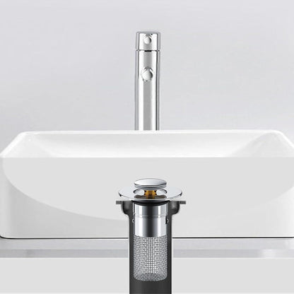 Pop-Up Bathroom Sink Filter