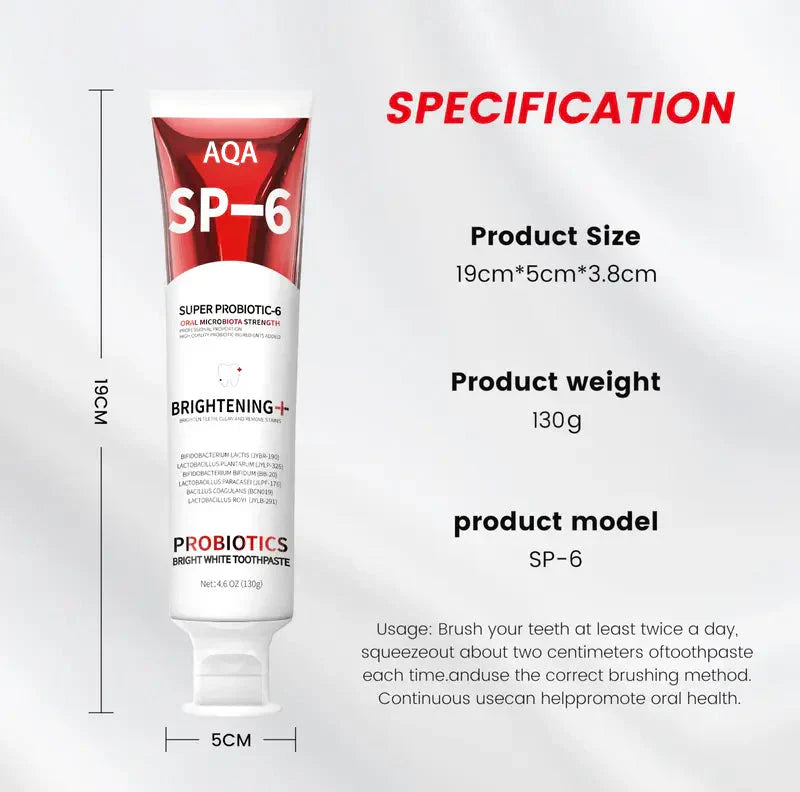 🔥 Final Day 60% OFF 🔥- Official Store💎 AQA SP-6 Toothpaste