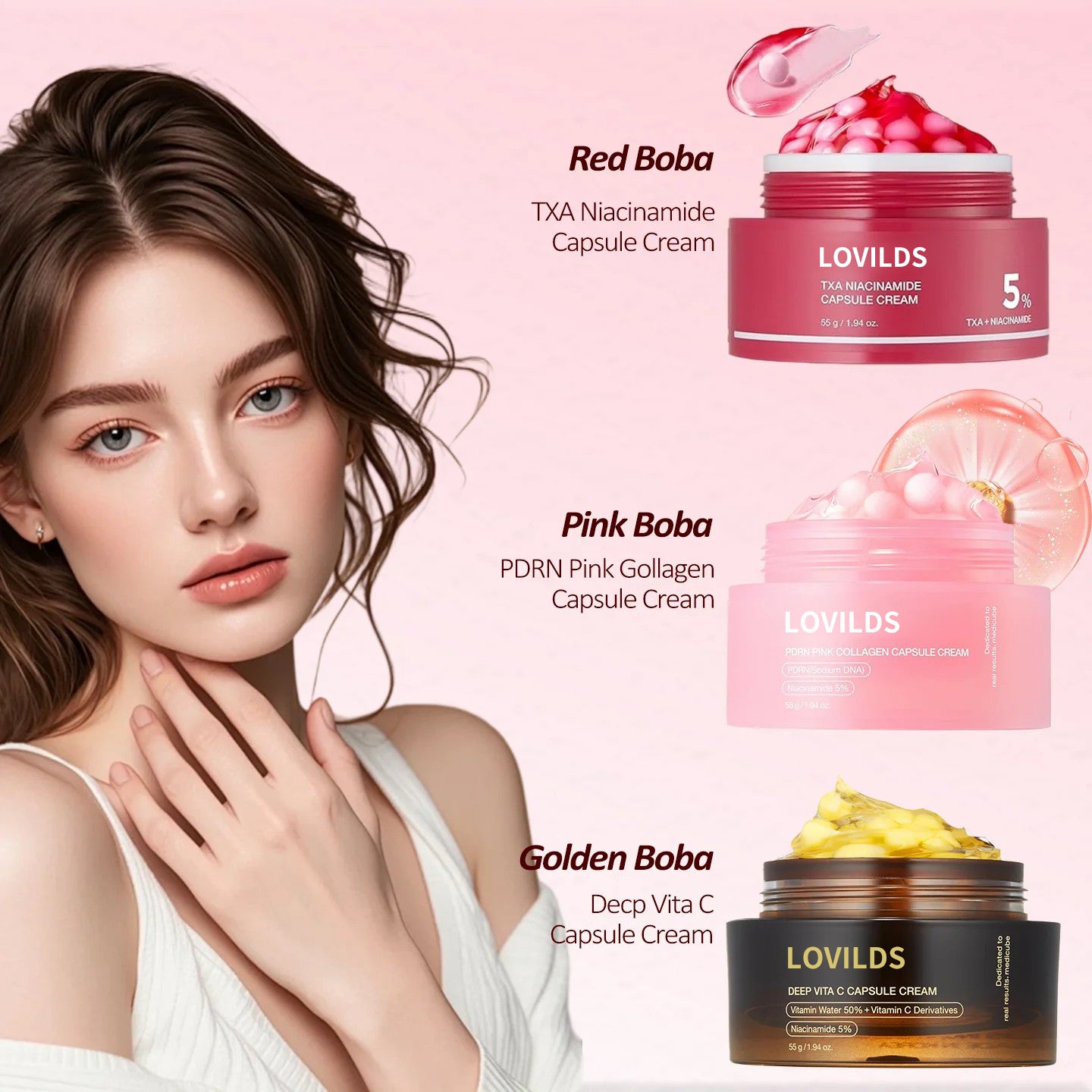 🎉🎉LOVILDS Collagen Firming Cream – Firm & Brighten, 60% OFF Limited Time!